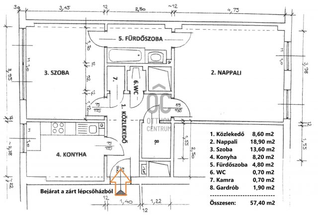 Eladó téglalakás, XI. kerületben, Október huszonharmadika utcában