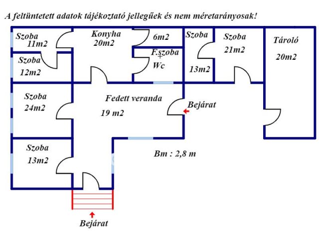 Eladó családi ház, Nagyorosziban 11 M Ft, 1+3 szobás