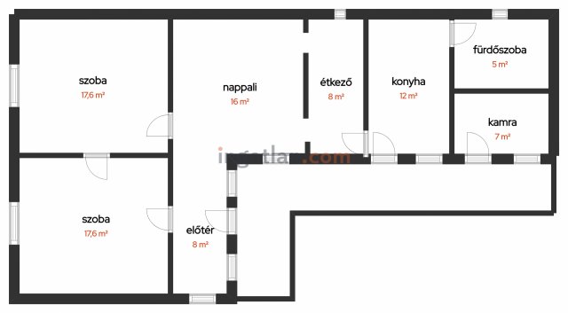 Eladó családi ház, Taktaharkányon 15.9 M Ft, 2 szobás