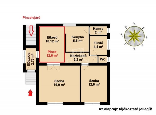 Eladó családi ház, Monoron 41.9 M Ft, 2 szobás