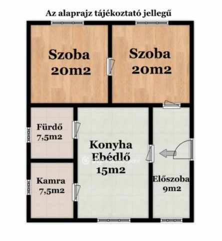 Eladó családi ház, Kisvárdán 30 M Ft, 2 szobás