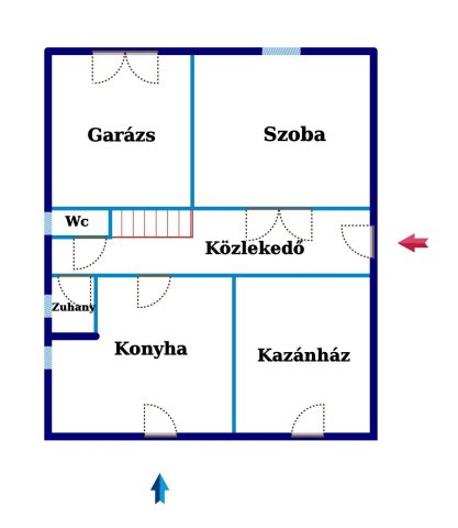 Eladó családi ház, Balsán 28.5 M Ft, 5 szobás