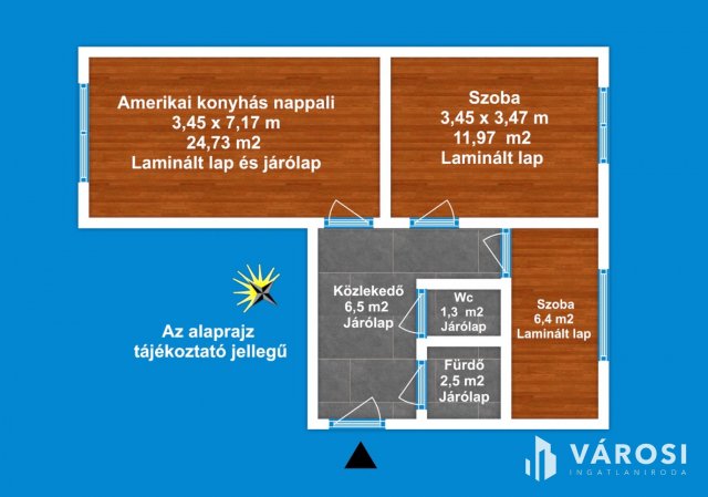 Eladó panellakás, Szegeden 53.9 M Ft, 3 szobás