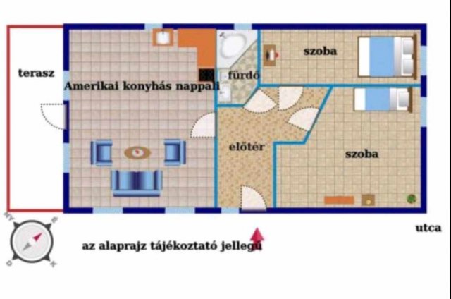 Eladó családi ház, Veresegyházon 59.9 M Ft, 2 szobás