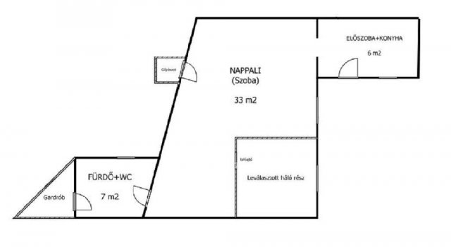 Eladó téglalakás, Budapesten, IX. kerületben 57.9 M Ft, 1 szobás