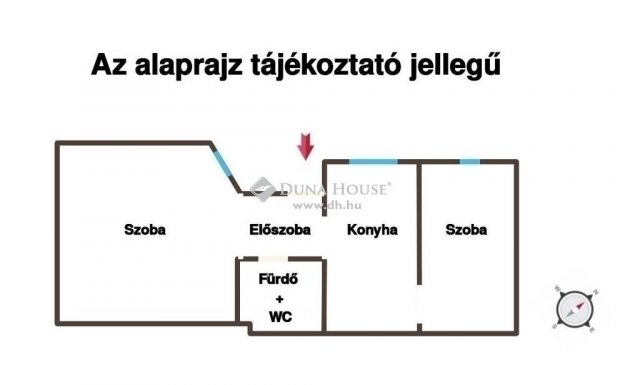 Eladó téglalakás, Budapesten, XIX. kerületben 45.9 M Ft