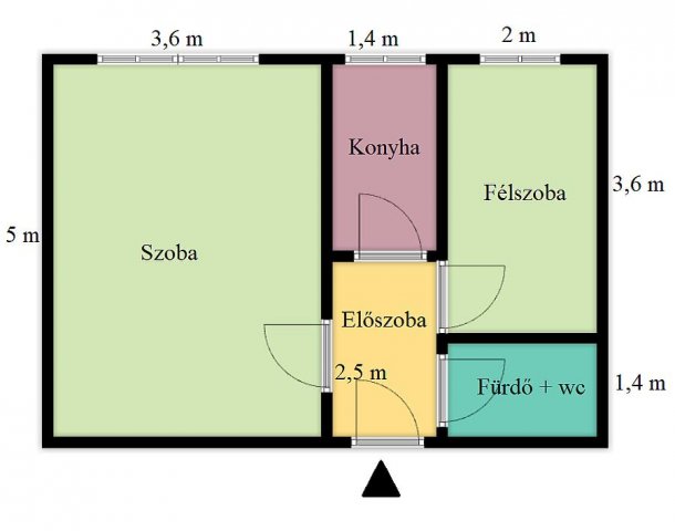 Eladó panellakás, Budapesten, IV. kerületben 13 M Ft, 1+1 szobás