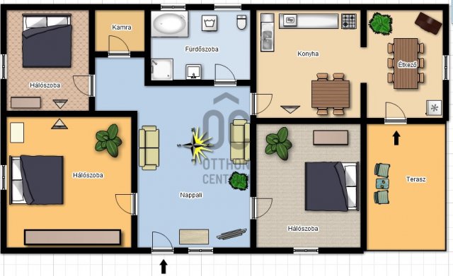 Eladó családi ház, Nagykállóban 19.5 M Ft, 3 szobás