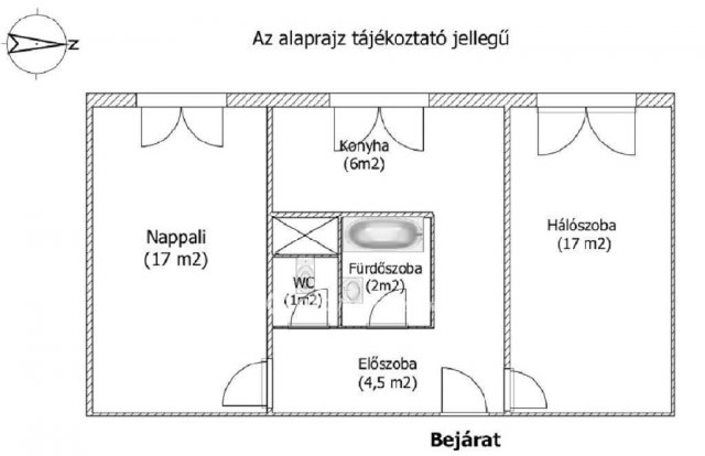 Eladó panellakás, Győrött 38.9 M Ft, 2 szobás