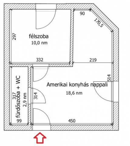 Eladó téglalakás, XV. kerületben, Leiningen Károly utcában