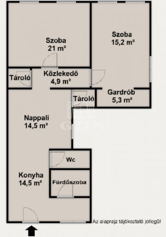 Eladó téglalakás, Budapesten, XVIII. kerületben 77 M Ft