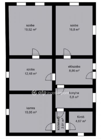 Eladó családi ház, Kunágotán 5.5 M Ft, 3 szobás