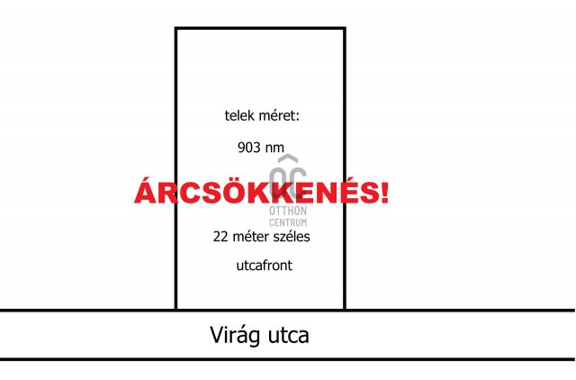 Eladó telek, Ajakon 1.49 M Ft / költözzbe.hu