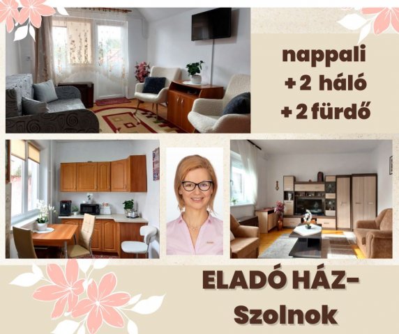 Eladó családi ház, Szolnokon 42 M Ft, 2+1 szobás