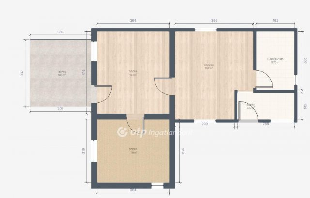 Eladó családi ház, Szigetszentmiklóson 49.5 M Ft, 3 szobás
