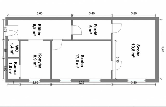 Eladó téglalakás, Mosonmagyaróváron 29.9 M Ft, 2 szobás