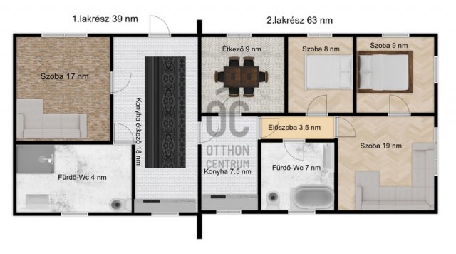 Eladó családi ház, Üllőn 49.9 M Ft, 4 szobás