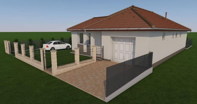 Eladó családi ház, Győrladaméren 89.9 M Ft, 4 szobás