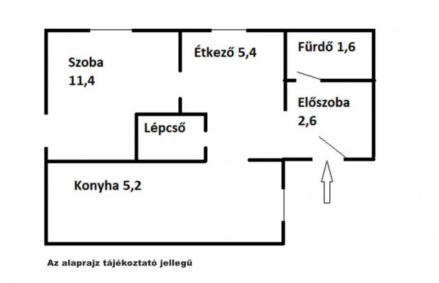 Eladó családi ház, Baracskán 19.9 M Ft, 2 szobás