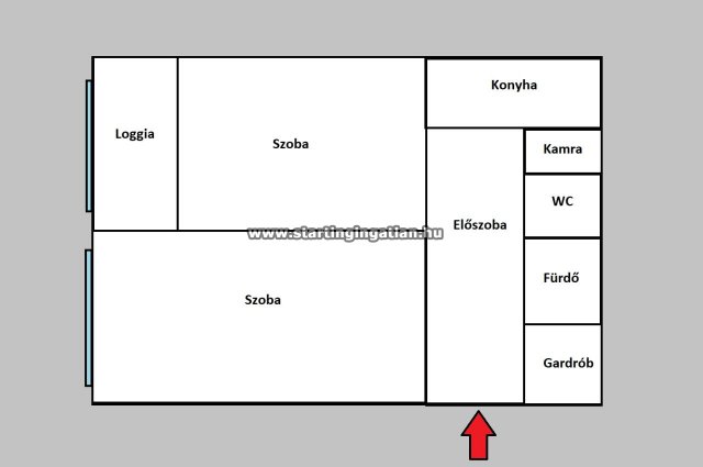 Eladó panellakás, Budapesten, XI. kerületben 65 M Ft, 2 szobás