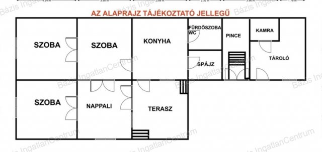 Eladó családi ház, Jánoshalmán 15.5 M Ft, 3 szobás