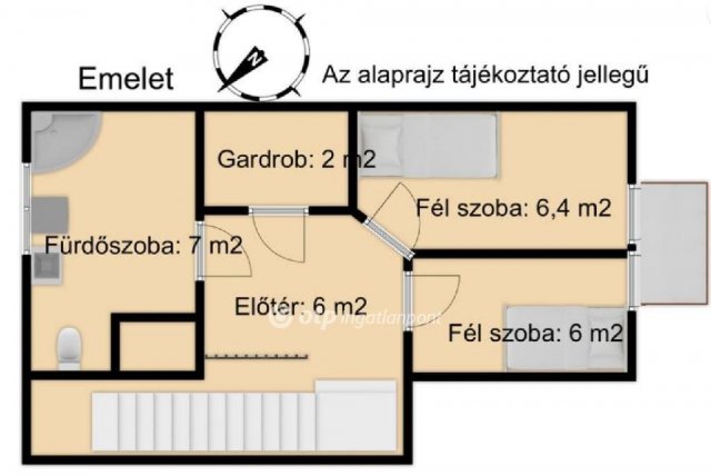 Eladó téglalakás, Halásztelken 45.9 M Ft, 1+2 szobás