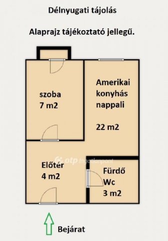 Eladó téglalakás, Budapesten, X. kerületben 54 M Ft, 1+1 szobás