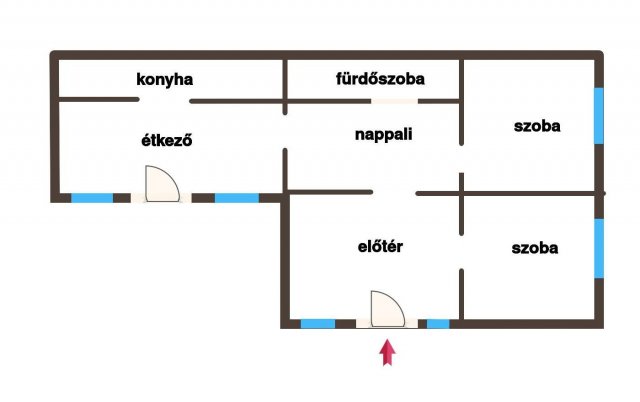 Eladó családi ház, Mezőzomboron 13 M Ft, 3 szobás