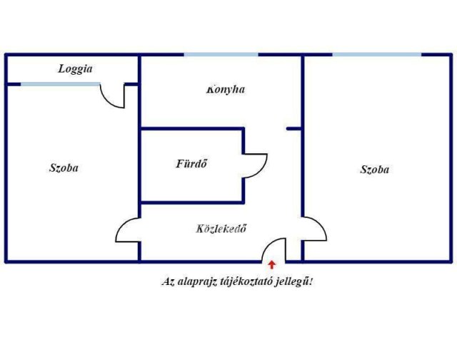 Eladó panellakás, Szegeden 44.9 M Ft, 2 szobás