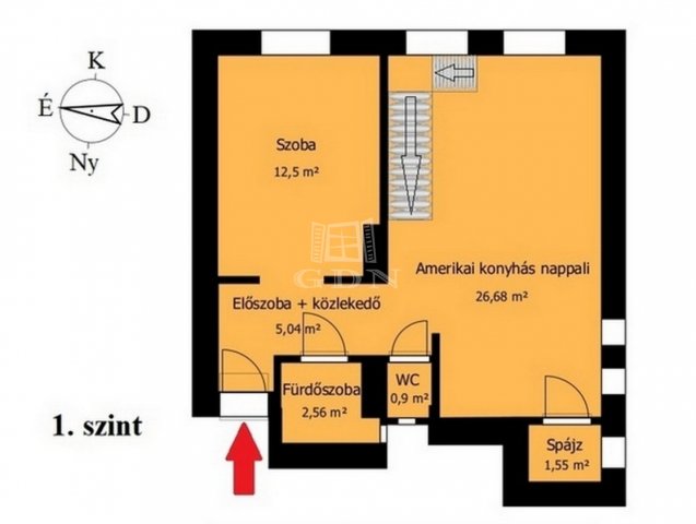 Eladó téglalakás, Miskolcon, Bajcsy-Zsilinszky úton 49.9 M Ft