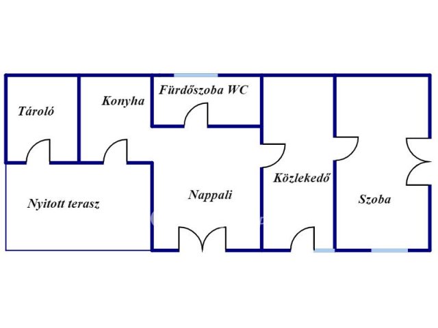 Eladó családi ház, Ramocsaházán 7.5 M Ft, 2 szobás