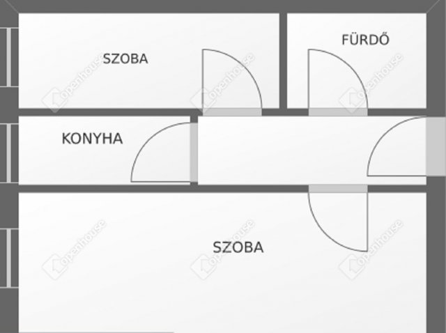 Eladó panellakás, Debrecenben, Csapó utcában 35.4 M Ft, 2 szobás