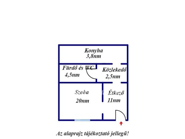 Eladó téglalakás, Karcagon 18 M Ft, 1 szobás