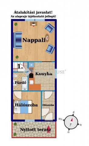 Eladó ikerház, Budapesten, XVIII. kerületben 42 M Ft, 2 szobás