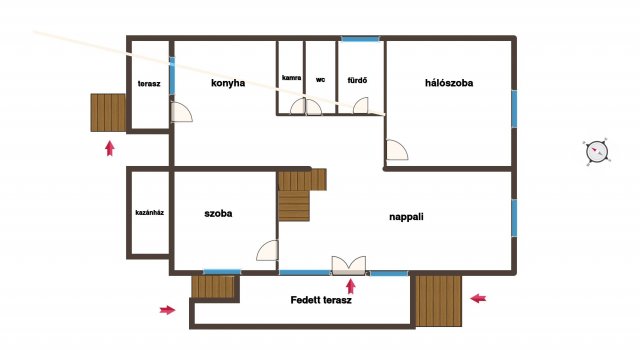 Eladó családi ház, Lajosmizsén 75 M Ft, 5 szobás