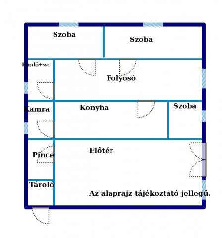 Eladó családi ház, Bácsalmáson 20.89 M Ft, 2 szobás