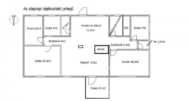 Eladó családi ház, Szigetmonostorban 120 M Ft, 2+2 szobás