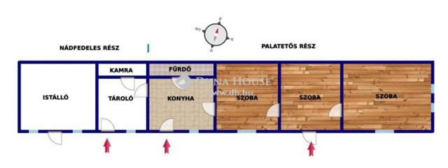 Eladó családi ház, Pákozdon 39.9 M Ft, 3 szobás