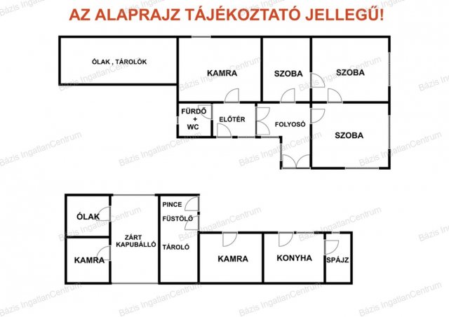 Eladó családi ház, Jánoshalmán 6.49 M Ft, 3 szobás