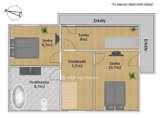 Eladó családi ház, Ráckevén 66.9 M Ft, 2+3 szobás