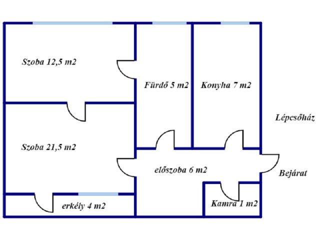 Eladó téglalakás, Hatvanban 34.9 M Ft, 2 szobás