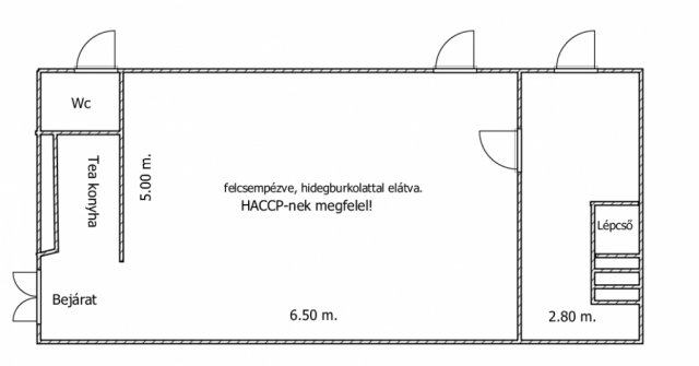 Kiadó üzlethelyiség, XV. kerületben, Őrjárat utcában