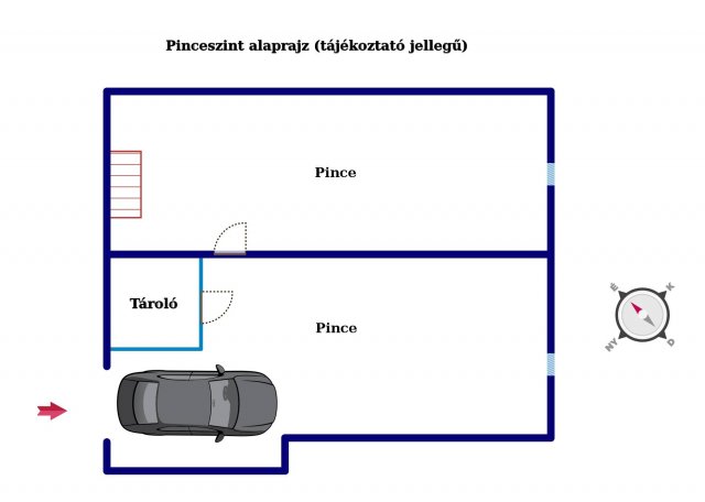 Eladó családi ház, Dabason 75 M Ft, 7 szobás