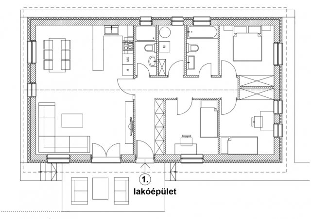 Eladó családi ház, Kerepesen 74.9 M Ft, 3+1 szobás