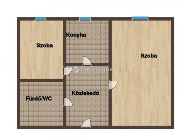Eladó téglalakás, Pécsett 36.5 M Ft, 2 szobás