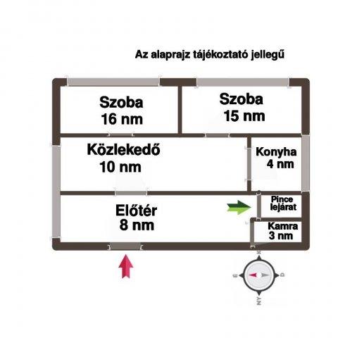 Eladó nyaraló, Etyeken 29.9 M Ft, 2 szobás / költözzbe.hu