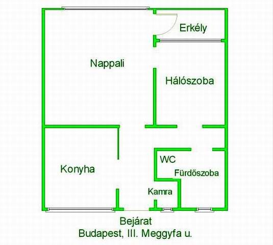 Kiadó téglalakás, albérlet, Budapesten, III. kerületben