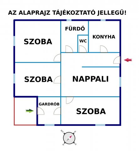 Eladó családi ház, Abonyban 36.9 M Ft, 4 szobás