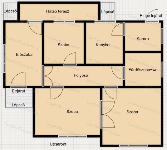 Eladó családi ház, Tiszaföldváron 29.9 M Ft, 3 szobás