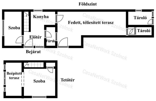 Eladó családi ház, Szolnokon 39.9 M Ft, 2+1 szobás